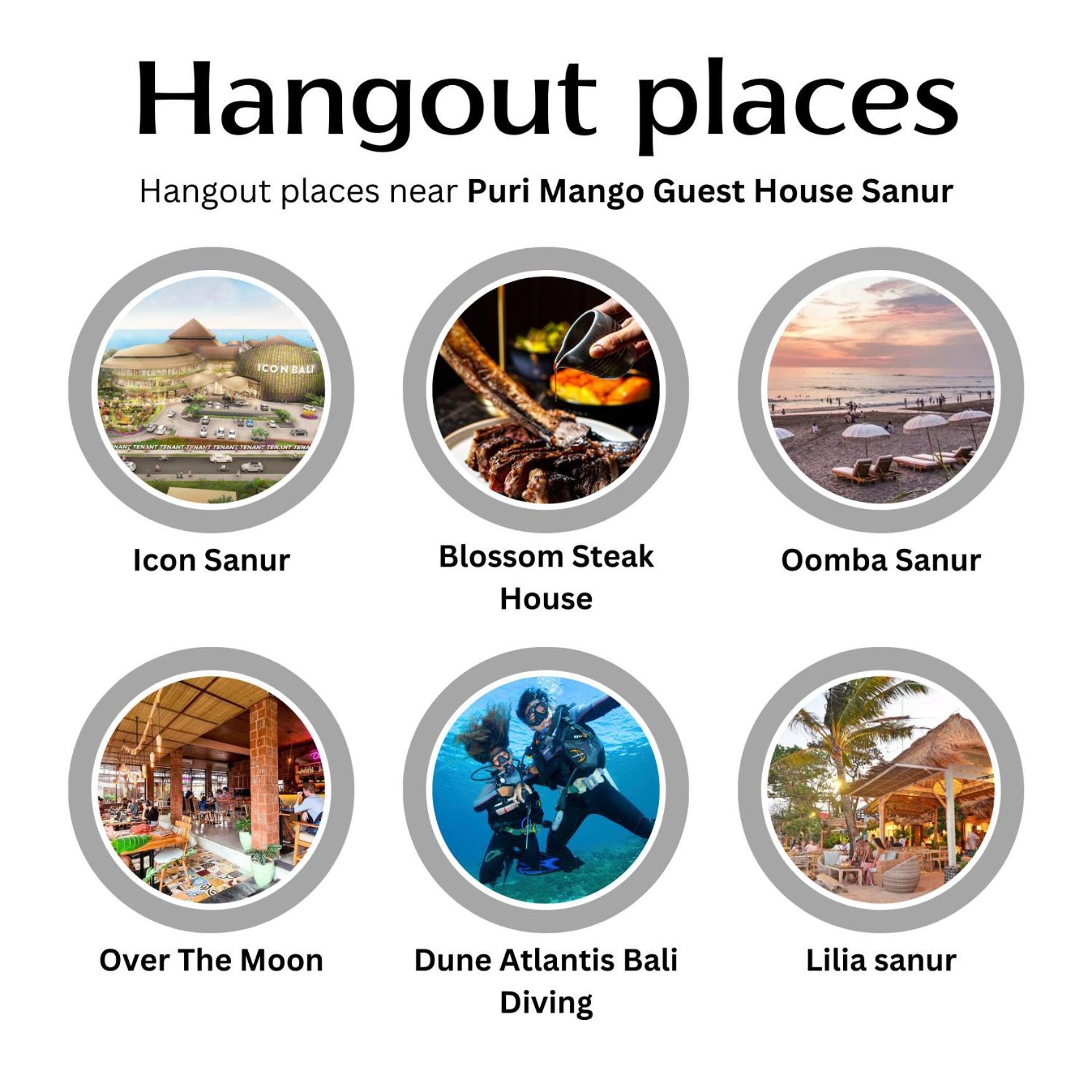 Puri Mango Guest House Sanur Екстериор снимка